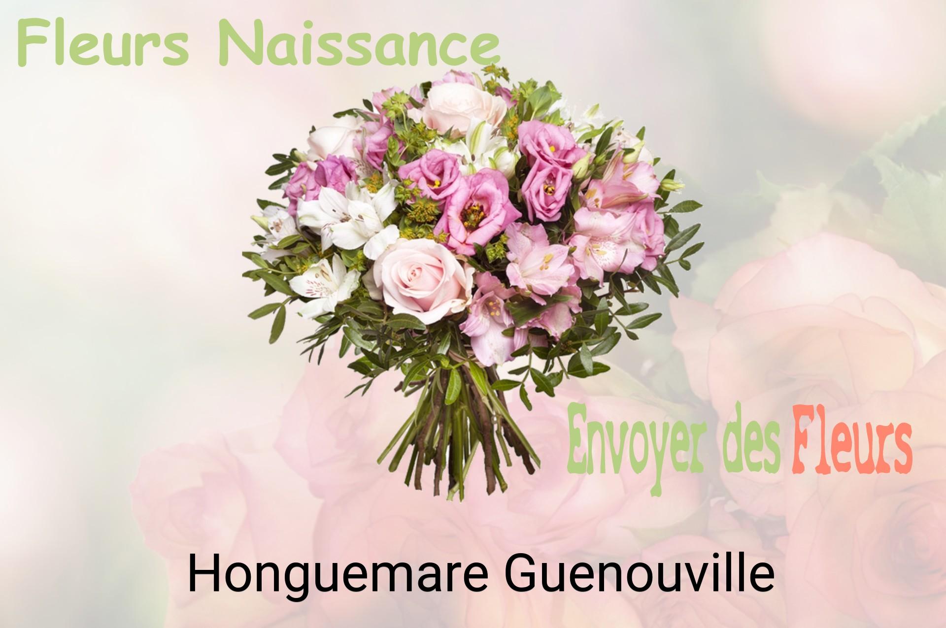 Bouquet de fleurs de naissance livré à Honguemare-Guenouville